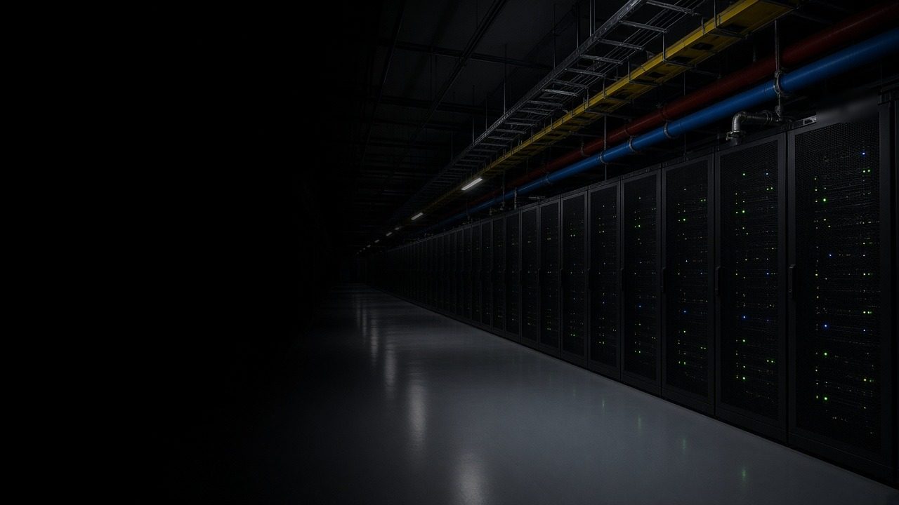 Data hall aisle
